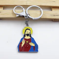 European And American Popular Pendant Creative Metal Keychain - 10Style - View 1