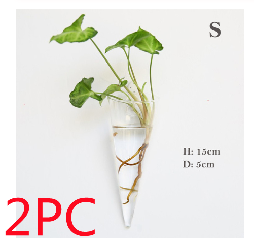 Модная настенная стеклянная ваза для цветов, террариум, настенный аквариум, контейнер для цветов, горшки для цветов, украшение для дома и сада