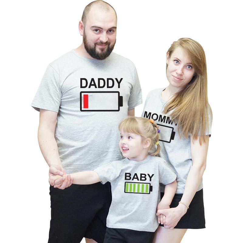 Title 4, Fast selling parent-child short sleeve T-shirt