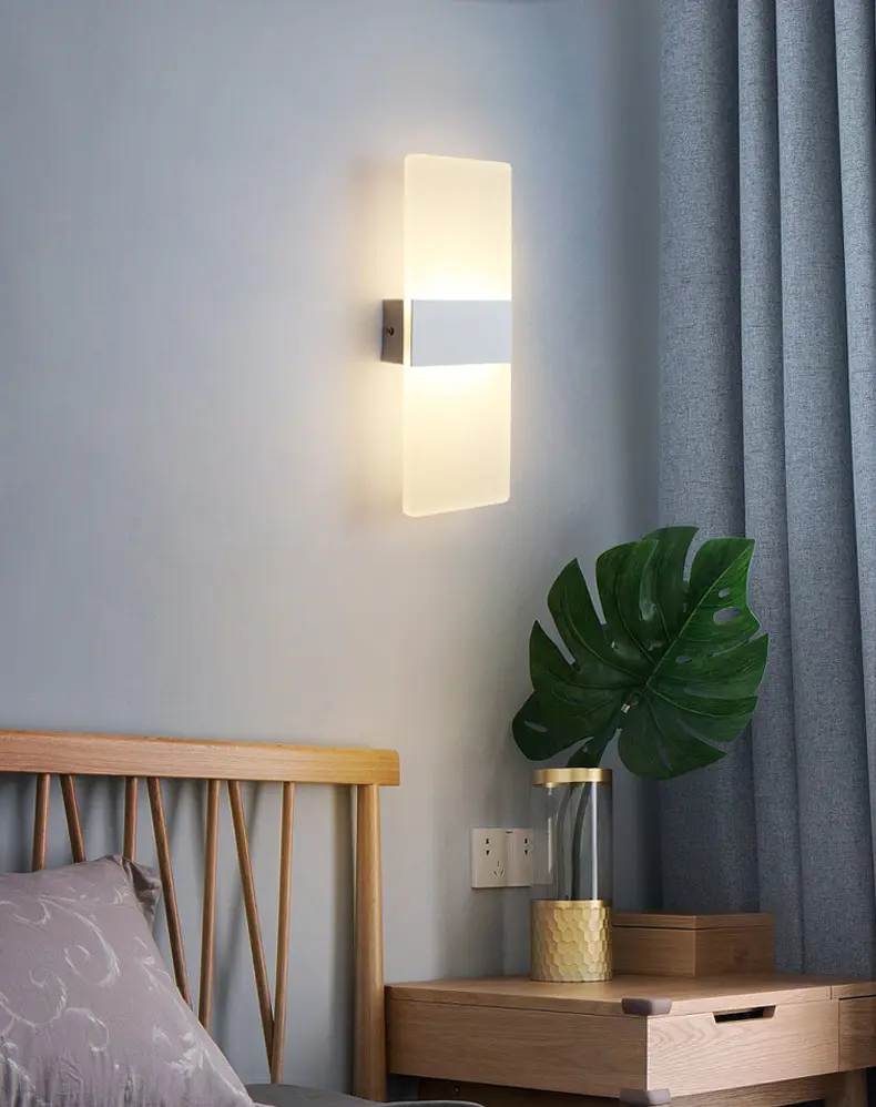 Simple Bedroom Bedside Lamp Living Room Hotel