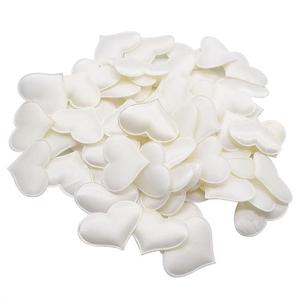 Romantic Satin Hearts Valentines Wedding Day Decorations White - Shop at LoveMi