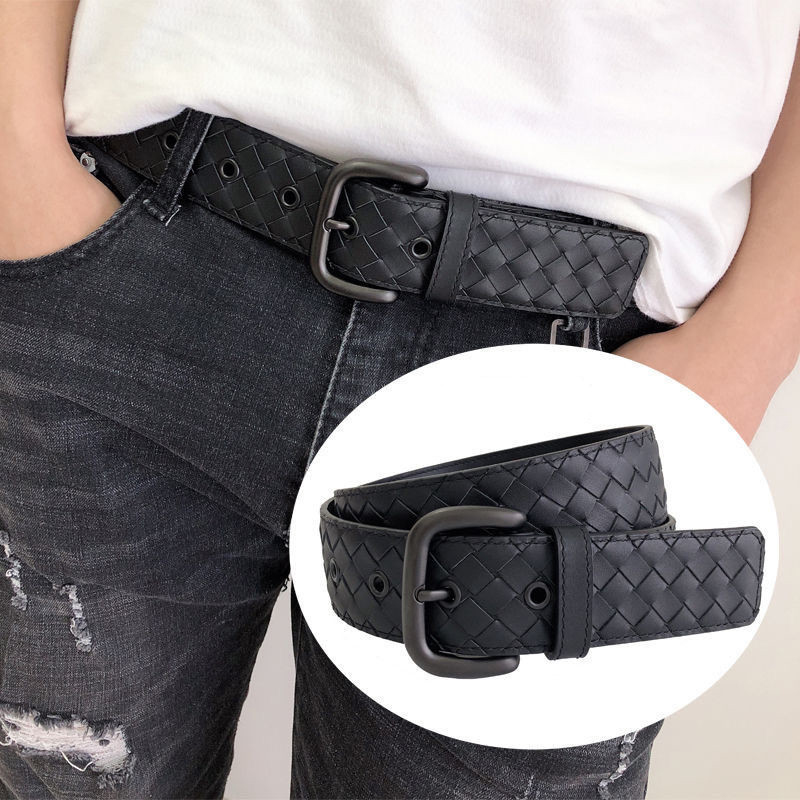 Men's Leather Pin Buckle Belt