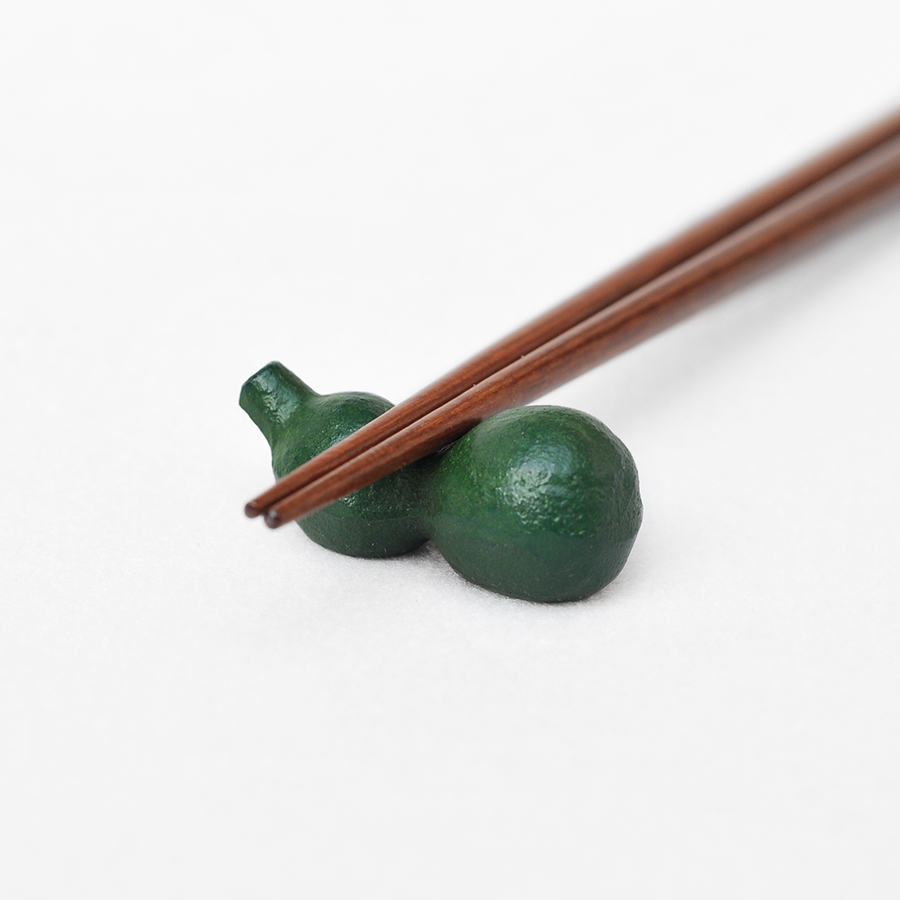 Title 5, Cast Iron Chopstick Rest Small Ornaments Cucumb...