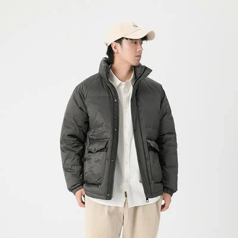 Large Size Winter White Duck Down Casual