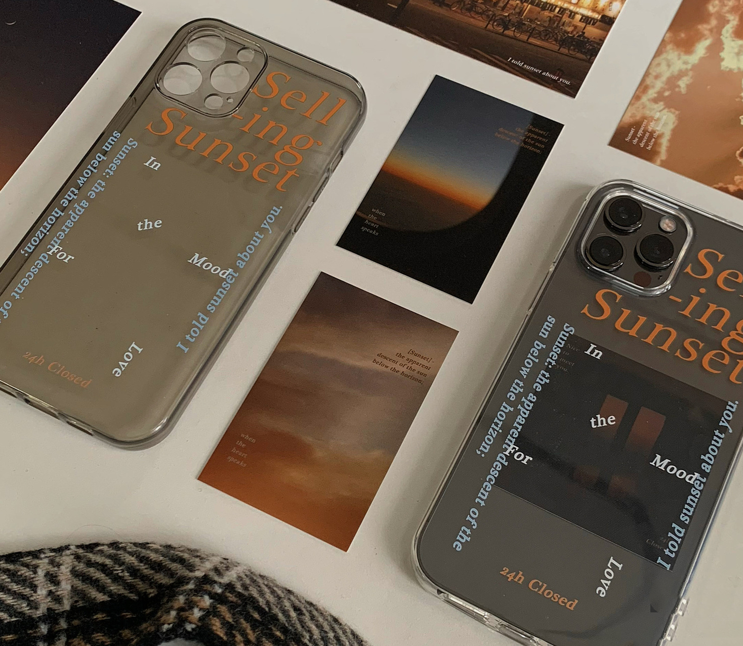 Gradient Art Simple Silicone Phone Case