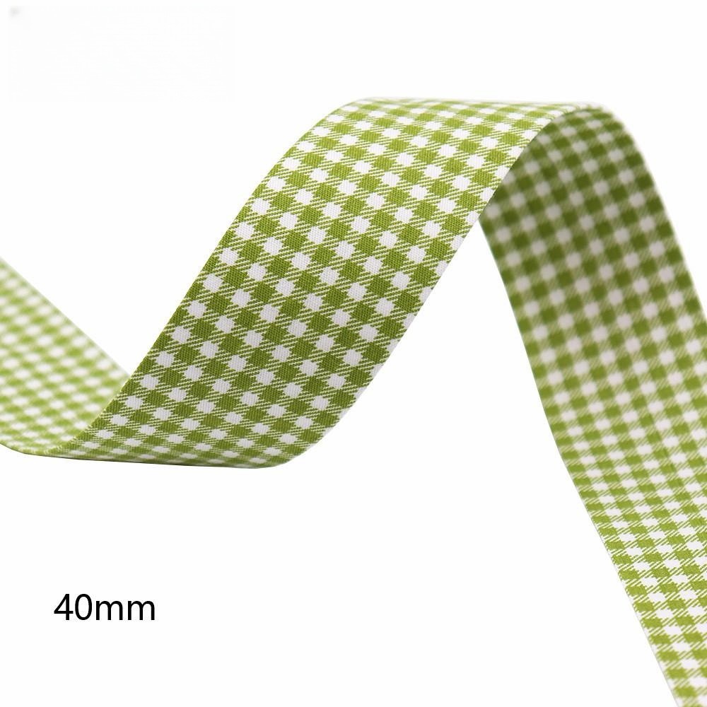 Title 4, Diy Fashion Fresh Grid Edge-covered Cloth Strip...