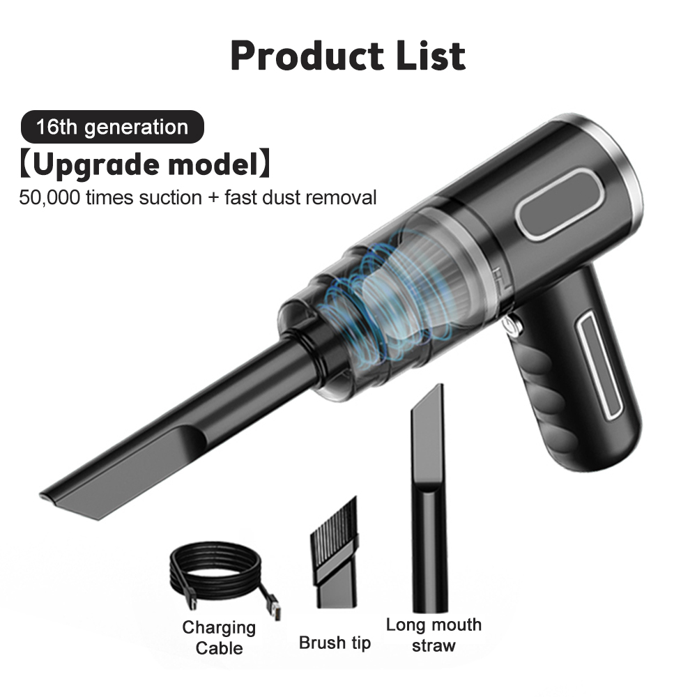 Home Handheld Portable Car Vacuum Cleaner thumbnail 5
