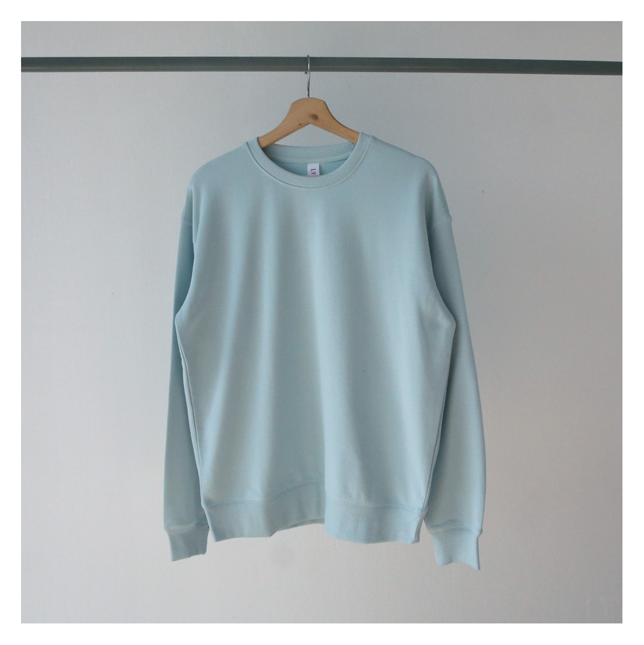 Cotton Terry Cloth Pullover Round Neck Sweater Bf Loose Trend