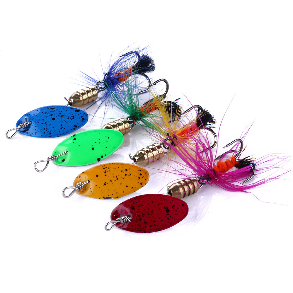Metal Road Sub Rotating Sequin Fake Bait