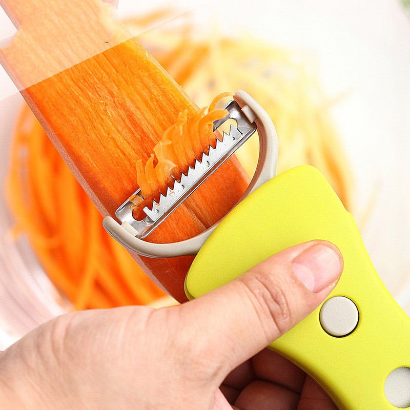 Kitchen Multi-function Planer, Potato And Apple Peeler, Grater And Fruit Knife Combo