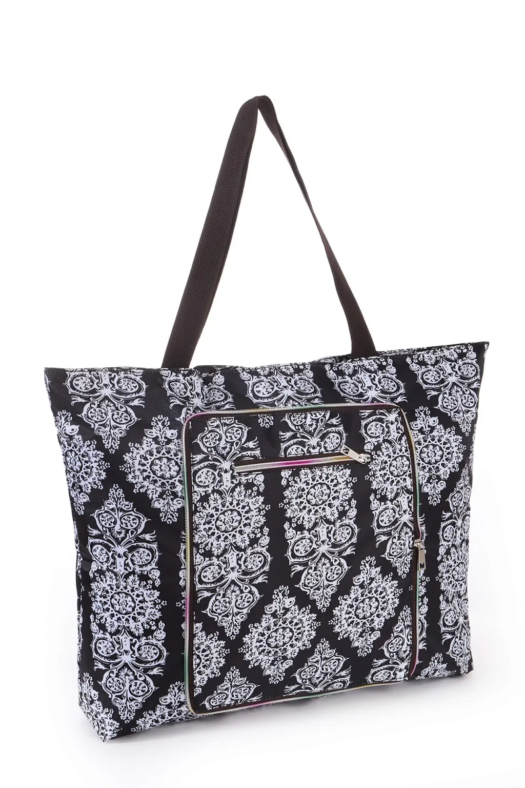 Multifunctional Waterproof Travel And Leisure Folding Small Carry Bag - Black
