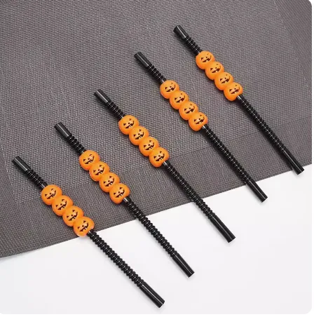 Halloween plastic straws – image 8