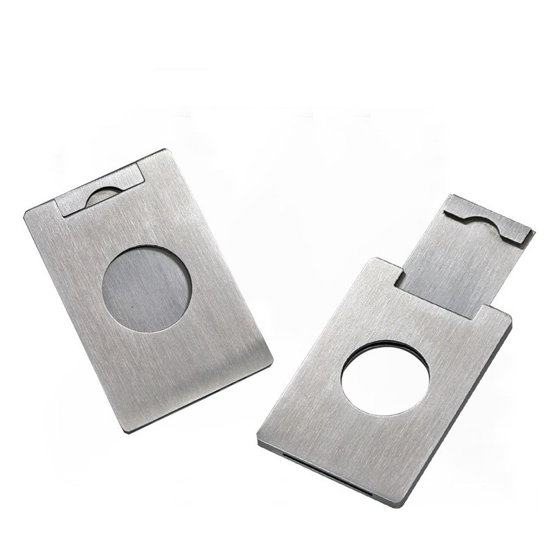 Title 5, Cigar Knife Square Stainless Steel Cigar Cutter