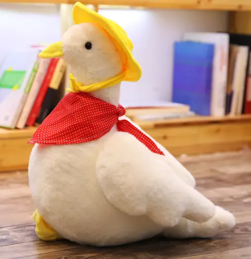 Cute plush duck doll