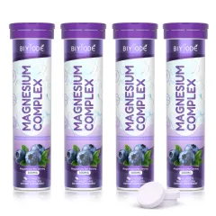 Custom Branding Service BIYODE Magnesium Complex Effervescent Tablets 300mg Portable Daily Magnesium - Original - View 1