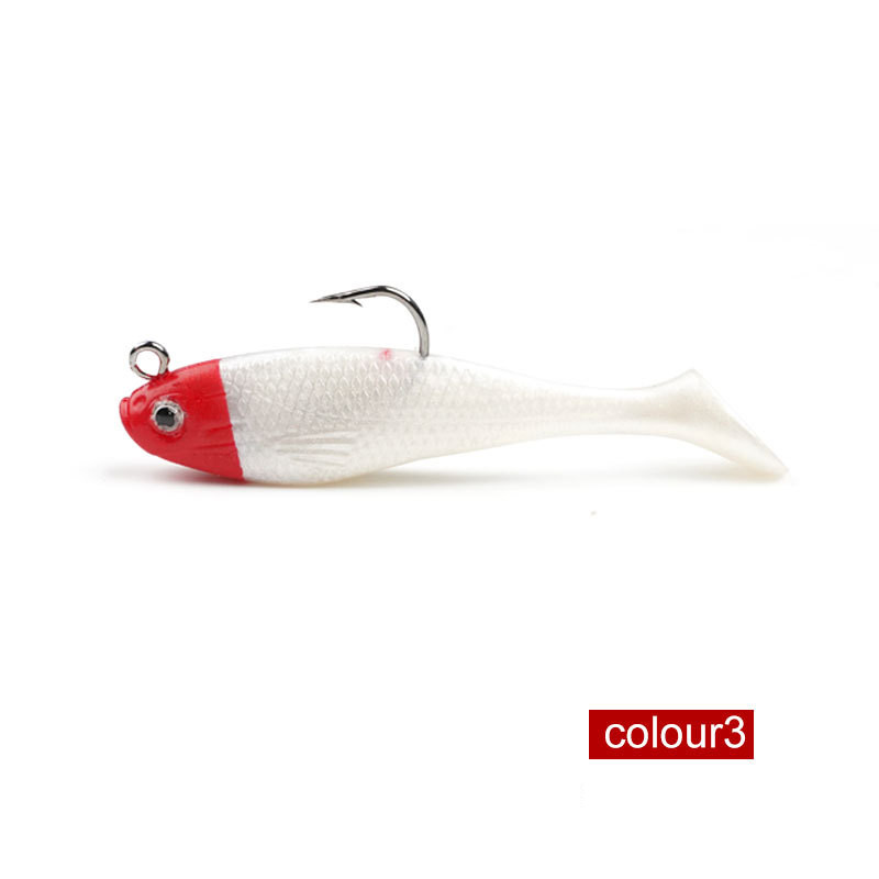 Title 6, Luminous Simulation Color Soft Bait with Silica...