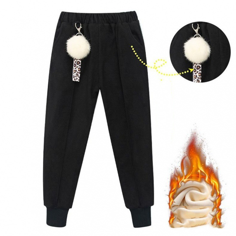 سراويل أطفال من القطن والصوف بمقاس أكبر