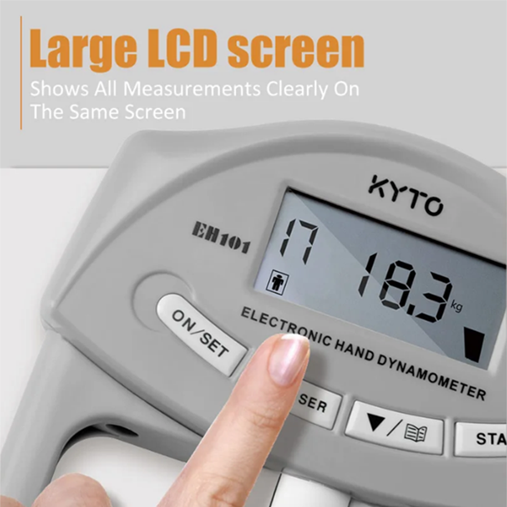 Digital Dynamometer Hand Grip Electronic Power Strength Muscle Tester 2