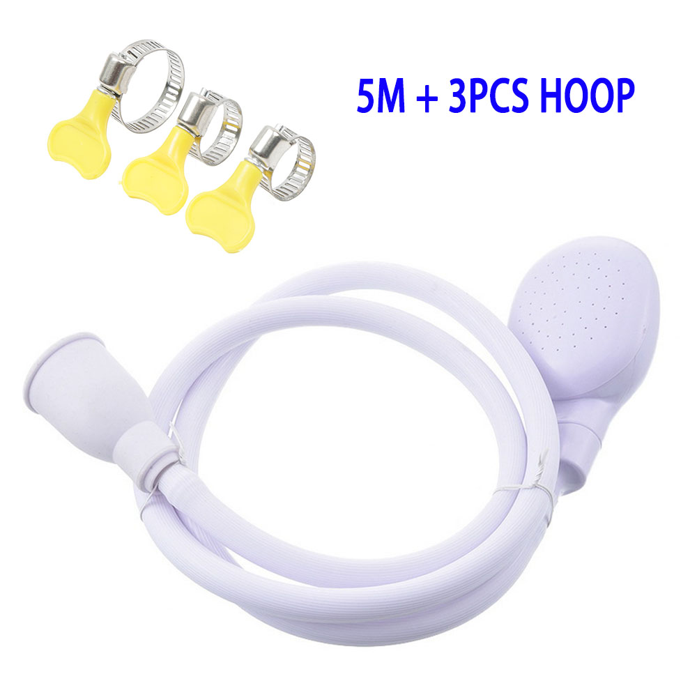 Pommeau de douche à pulvérisation push-on de 5m