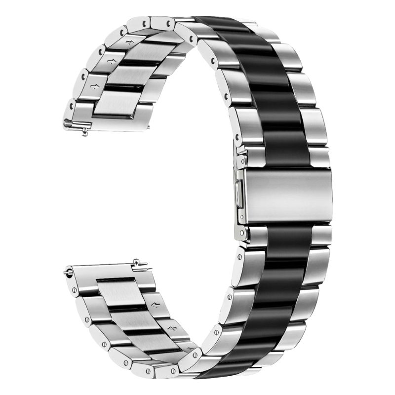 Title 6, Watch Three-bead Steel Strap Stainless Steel Strap