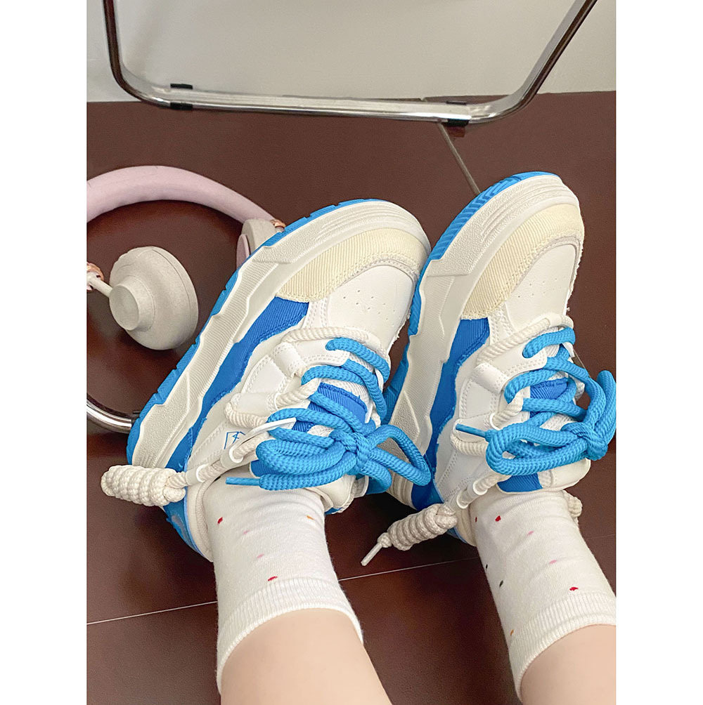 Women's Fashionable All-matching Raise The Bottom Sneakers - Image 5