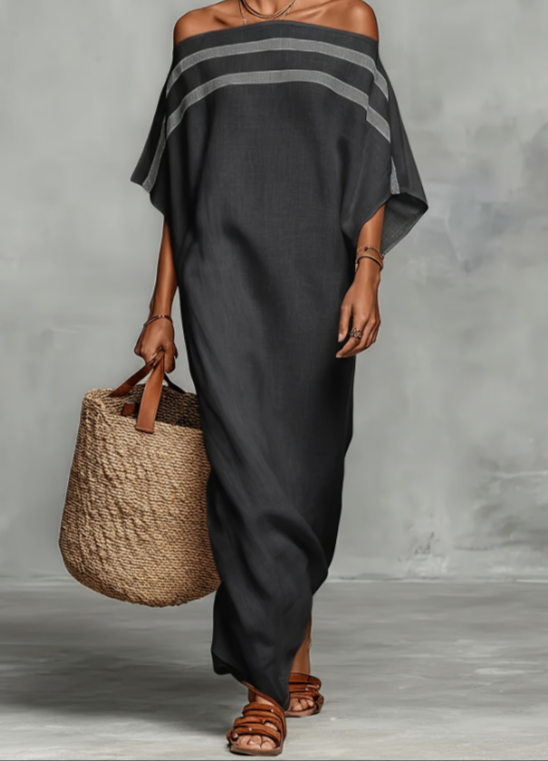 Loose And Lazy One-Shoulder Dress - imagen 1