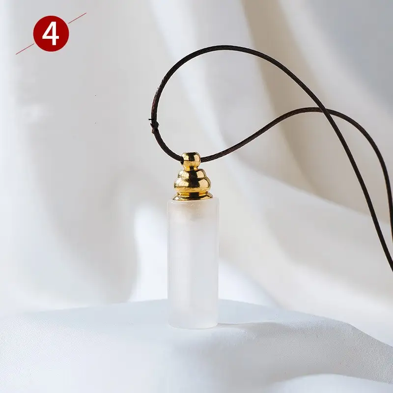 Crystal Raw Stone Sanding Aromatherapy Perfume Bottle Pet Cremains Memorial Bottle