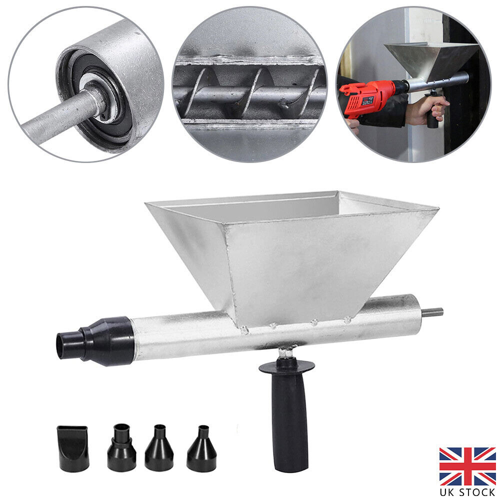 Electric Mortar Grouting Machine Cement Caulking Gun For Brick Walls Pointing UK