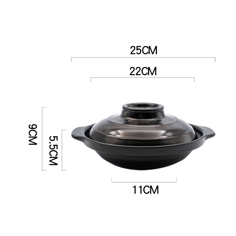 Title 11, High temperature resistant shallow casserole