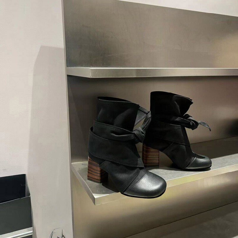 Faux Suede Ankle Boots, picture 2 of 6