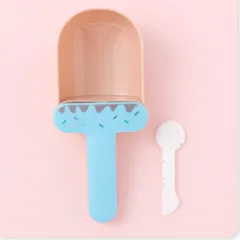 Snack Bag With Canned Spoon Embedded In Shovel Cat Dog Feeding Spoon Pet Supplies - Blue Pink - View 1