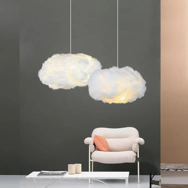 Cloud Chandelier Children's Clothing Store Creative Cotton