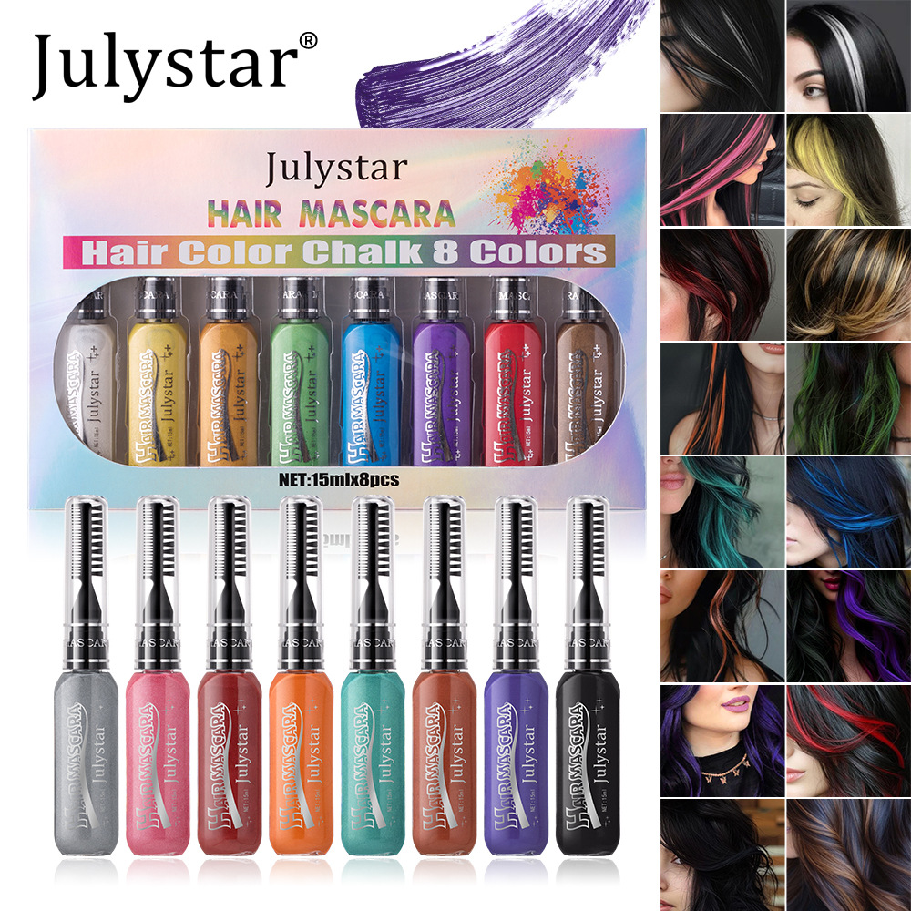Easy To Apply Color Without Taking Off Makeup Multi Color Eye Black Makeup Durable Waterproof Party With Brush Eye Black Suit 5