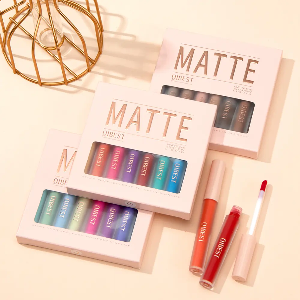 Matte Liquid Eyeshadow to Refine the Face