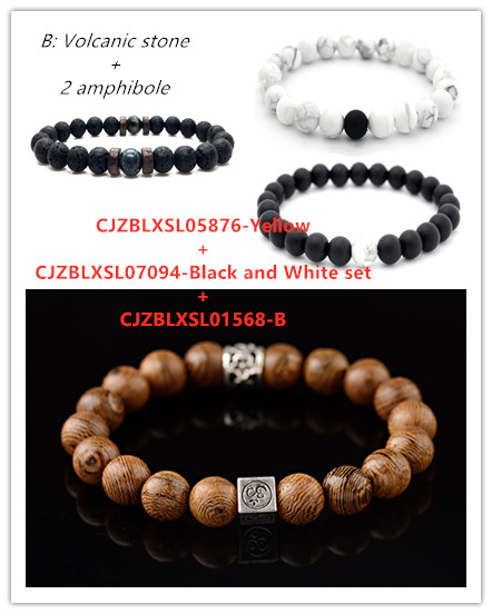 Wooden bead bracelet accessories