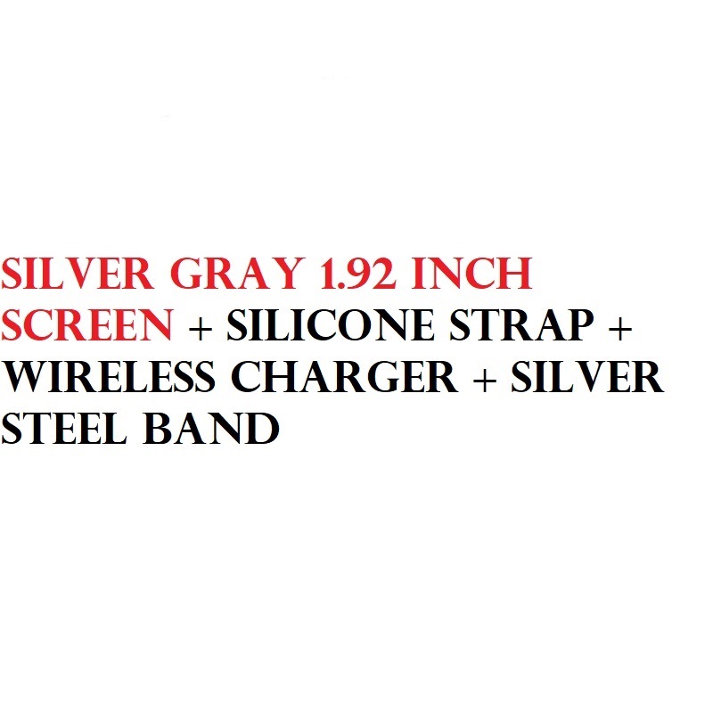 Silver grey 1.92inch screen