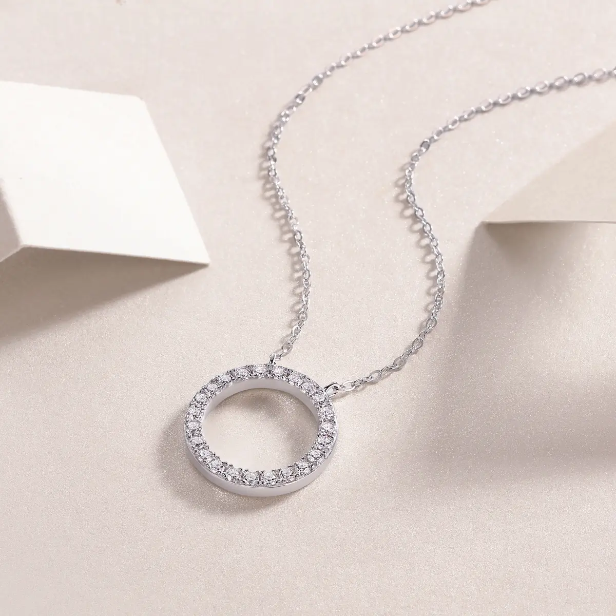 1As You Wish - A Fashionable And Luxurious Diamond Jewelry Pendant Set With Moissanite S925 Sterling Silver And Platinum Plating Prohibit TikTok sales