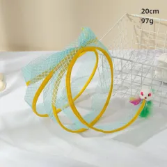 Cat Tunnel Feather Mouse Transformational Durability - Plaid Blue - View 1