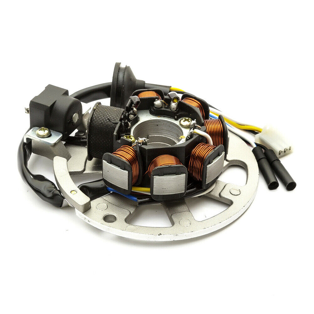 Stator Magneto Compatible With Apache 50cc 1 0 0cc Quad Bike ATV 2 Stroke Scooter