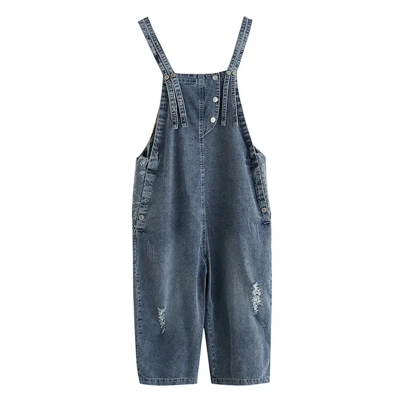 Large Size Loose Casual Hole Suspenders