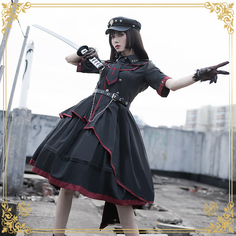 Polyester Military Dress, picture 4 of 7