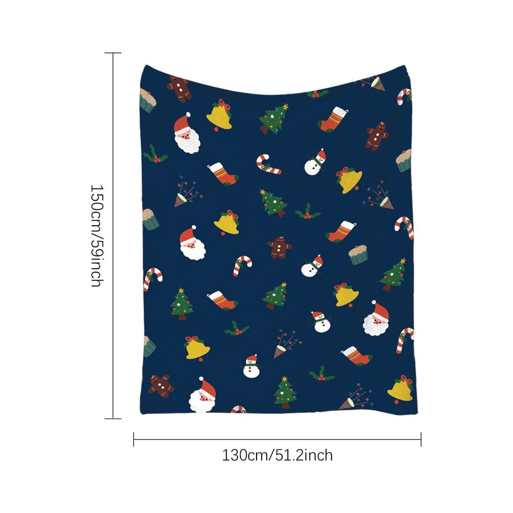 Title 7, Flannel Throw Blanket Warm Flannel Christmas Bl...