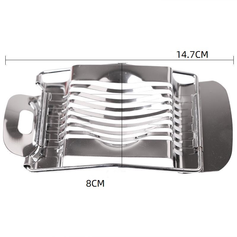 Title 1, Stainless Steel Egg Cutter Fruit Ham Banana