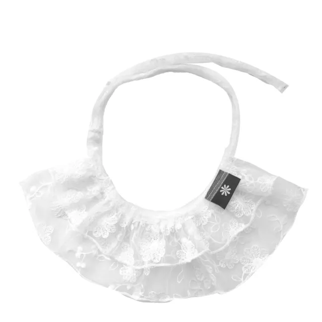 Small And Medium sized Dog Lace Scarf White - Shop at LoveMi