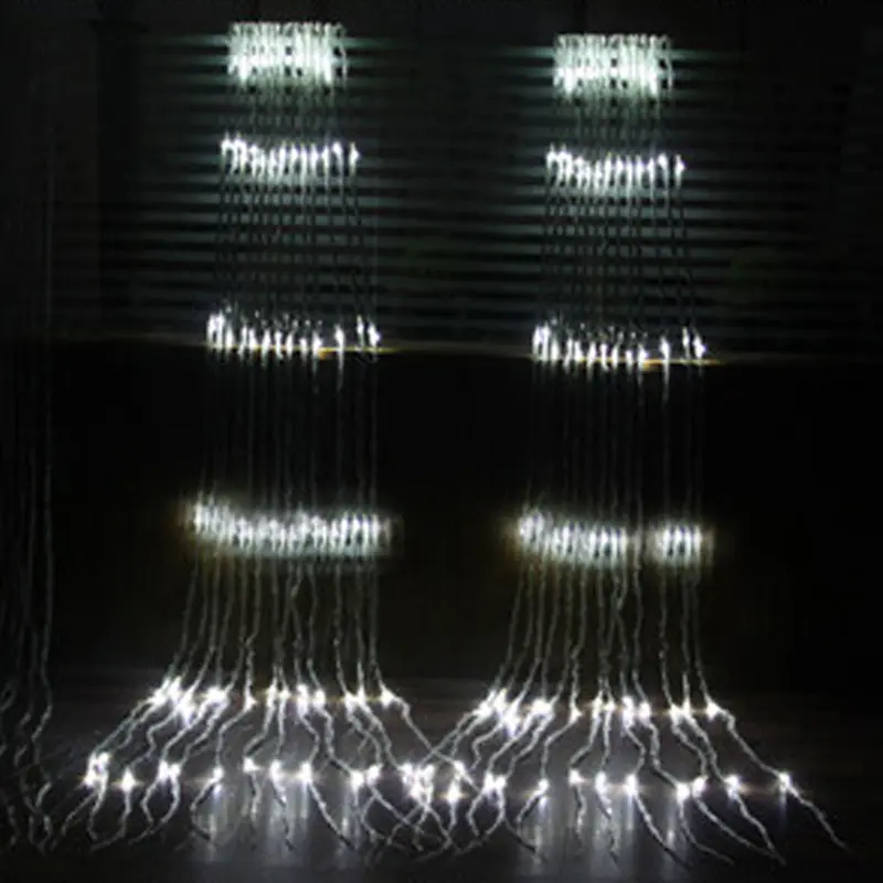 Outdoor Background Layout Of Net Lights