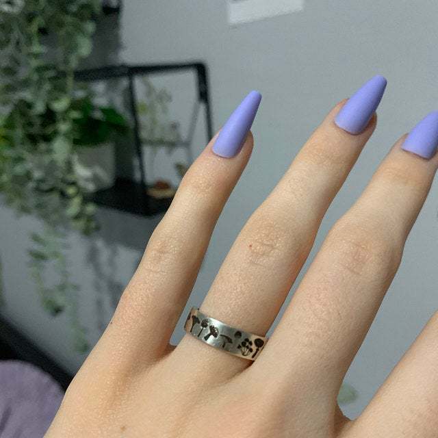 Vintage Fashion Simple Personality Women's Ring — foto 4