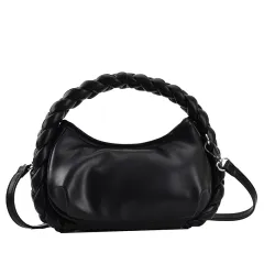 Design High-end Messenger Bag All Match Shoulder Bag Women's - Black - View 1