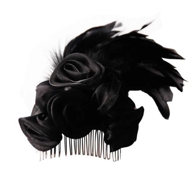 Creative Gothic Women's Flower Hair Clips 1Pc - Shop at LoveMi
