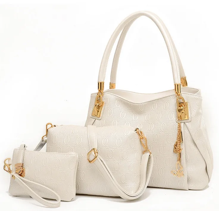 Women's Fashion One Shoulder Crossbody Handbag - Beige
