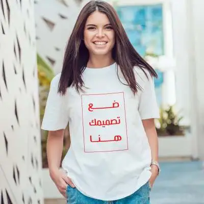 Women's Cotton T shirt Round Neck Short Sleeve White - Shop at LoveMi